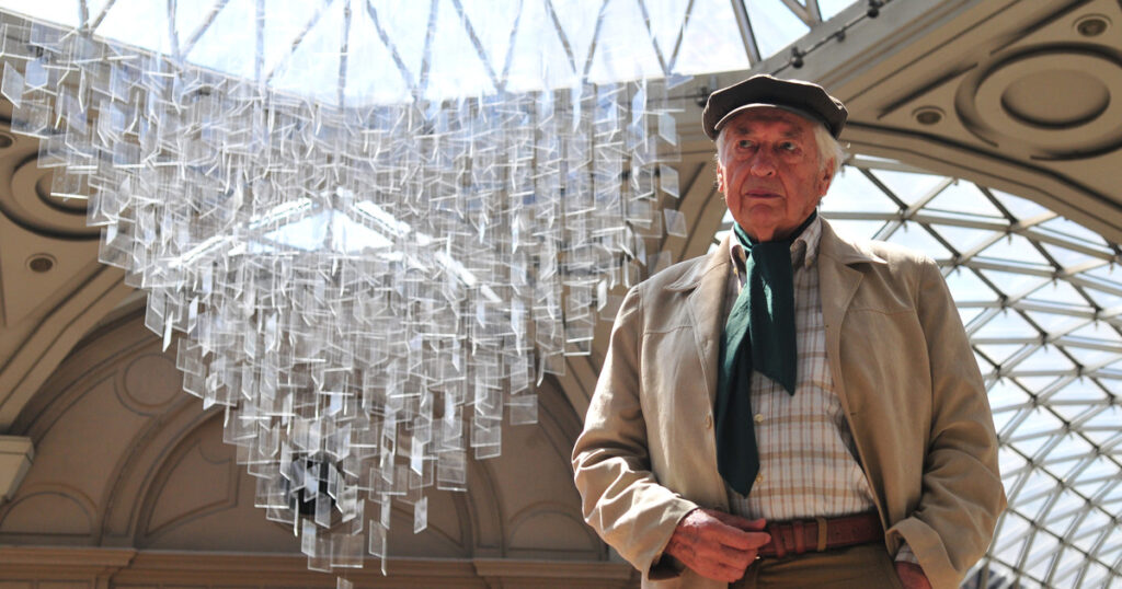 Murió Julio Le Parc, uno de los artistas argentinos más reconocidos en el mundo imagen-100