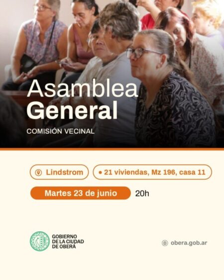 Semana de Asambleas Generales de Comisión Vecinal en distintos barrios imagen-71