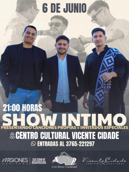 Che Roga Chamamé llega al Cidade con su “Show Íntimo” imagen-21