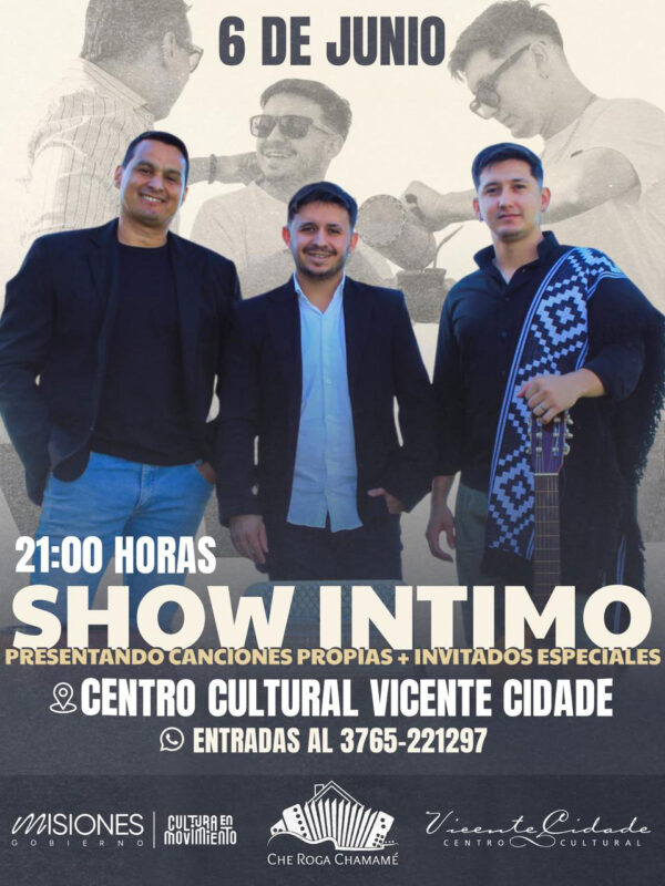 Che Roga Chamamé llega al Cidade con su “Show Íntimo” Che Roga Chamamé llega al Cidade con su “Show Íntimo” imagen-4