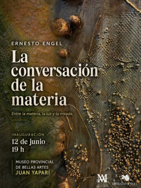 Ernesto Engel presenta “La conversación de la materia” en el Yaparí imagen-16