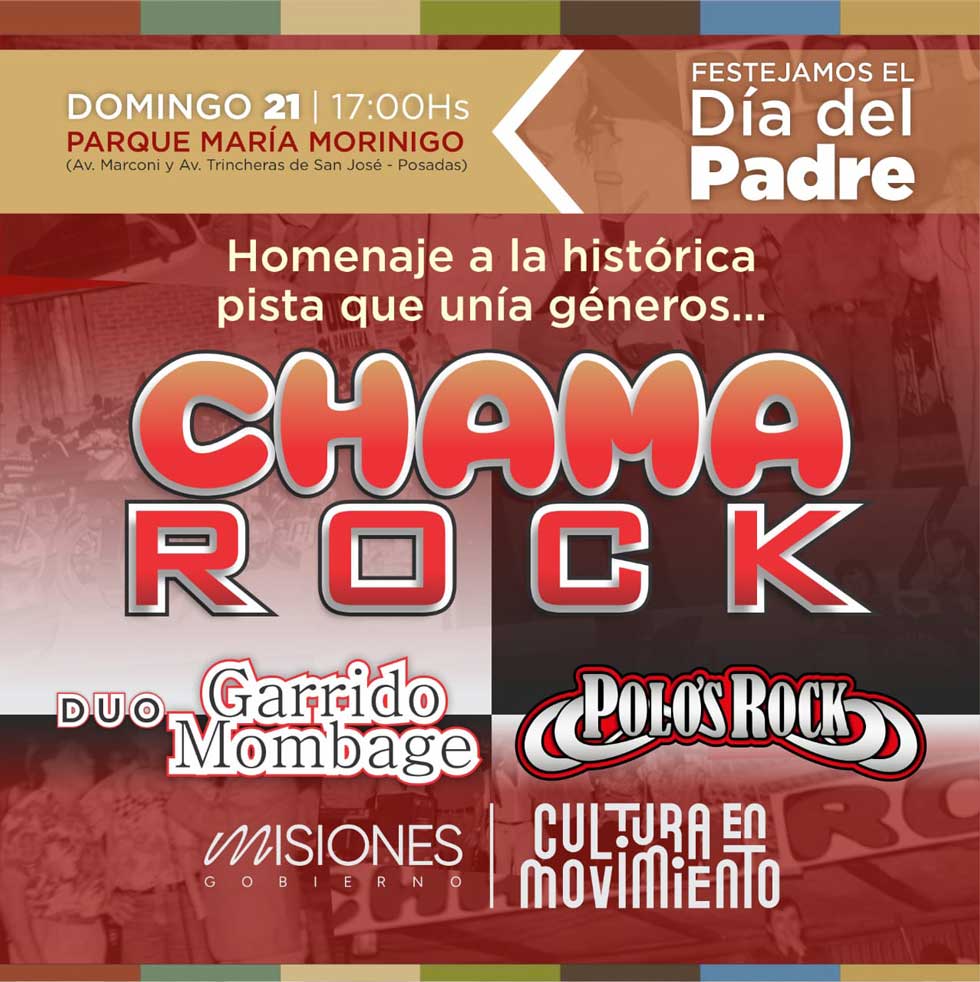 El Chama-Rock vuelve para celebrar el Día del Padre con una tarde de música, encuentro y tradición El Chama-Rock vuelve para celebrar el Día del Padre con una tarde de música, encuentro y tradición imagen-5
