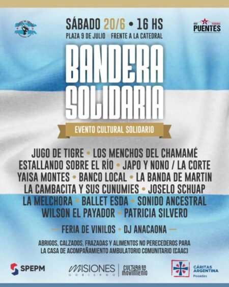 Bandera solidaria: propuestas de todos los estilos se suben al escenario imagen-19