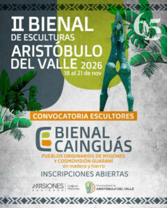 Inscriben a la II Bienal Cainguás de Escultura 2026 imagen-3