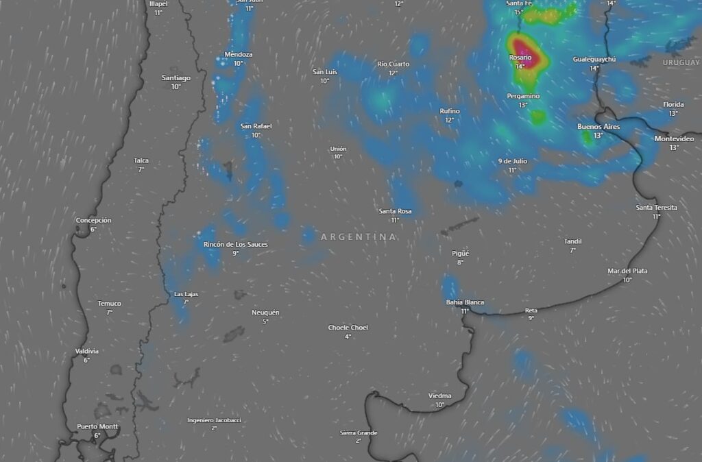 Hay alerta amarilla por tormentas y lluvias para este domingo 7 de junio: las provincias afectadas imagen-5
