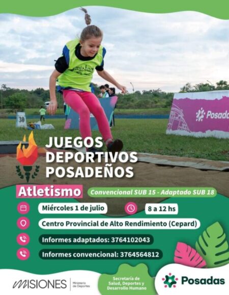 Vuelven los Juegos Deportivos Posadeños 2026 con una amplia propuesta para jóvenes de la ciudad imagen-16