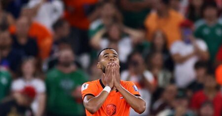 La tristeza de Cody Gakpo y el gesto de sus compañeros tras el gol a Marruecos en el Mundial imagen-12