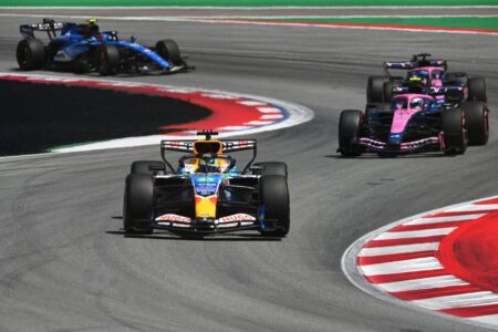 Franco Colapinto se quejó por radio tras un pedido de cambio de posiciones con Pierre Gasly en el Gran Premio de Barcelona-Cataluña imagen-8