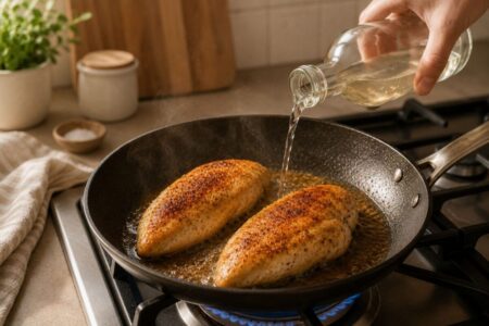 El truco del vinagre en la sartén: cómo lograr que la pechuga de pollo quede tierna y jugosa imagen-13