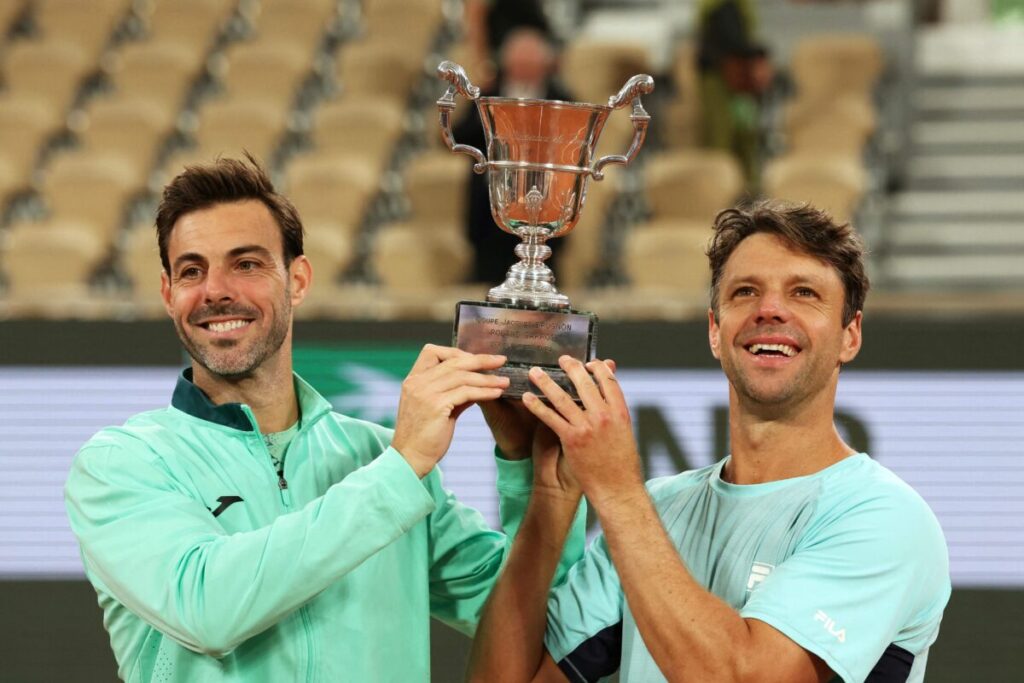 Horacio Zeballos y Marcel Granollers, otra vez campeones de dobles en Roland Garros imagen-5