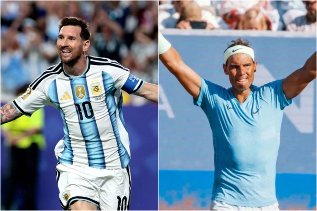 Lionel Messi habló tras su triplete contra Argelia: “Estoy viendo la serie de Rafa Nadal, me identifico mucho con él” Lionel Messi habló tras su triplete contra Argelia: “Estoy viendo la serie de Rafa Nadal, me identifico mucho con él” imagen-5