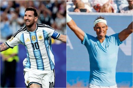 Lionel Messi habló tras su triplete contra Argelia: “Estoy viendo la serie de Rafa Nadal, me identifico mucho con él” Lionel Messi habló tras su triplete contra Argelia: “Estoy viendo la serie de Rafa Nadal, me identifico mucho con él” imagen-11