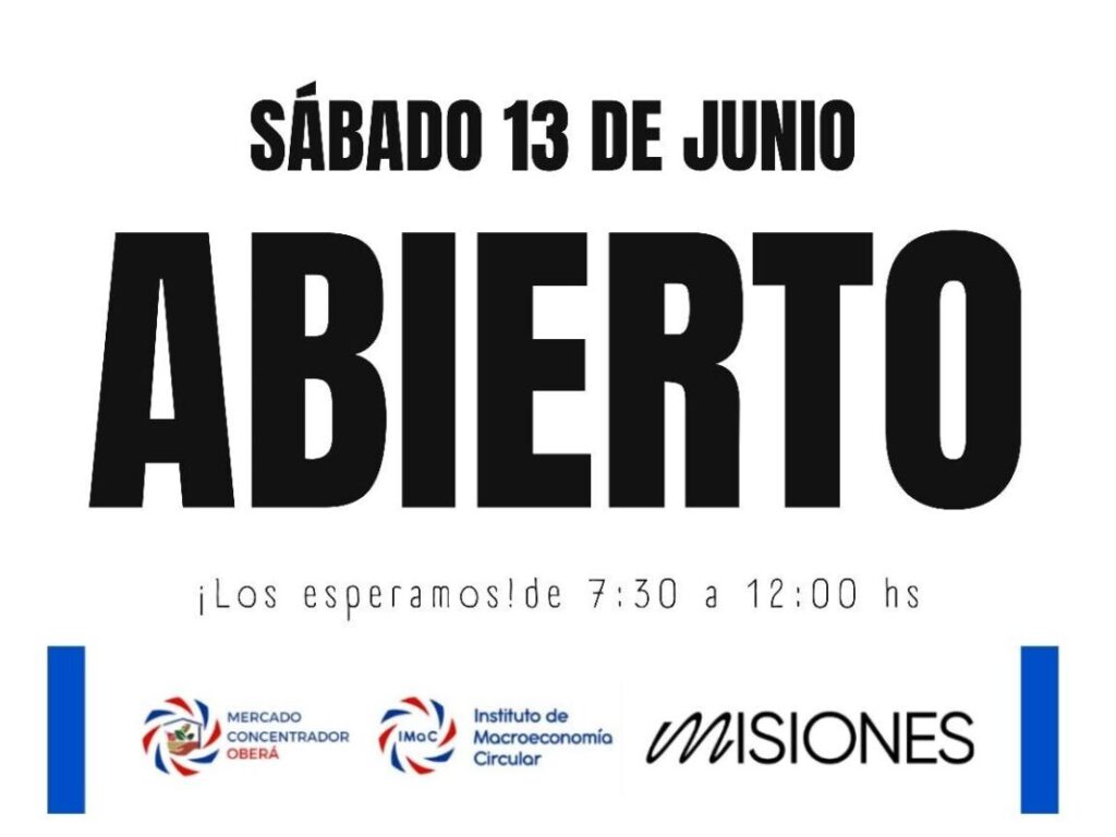 El Mercado Concentrador Zonal de Oberá atenderá normalmente este sábado El Mercado Concentrador Zonal de Oberá atenderá normalmente este sábado imagen-5
