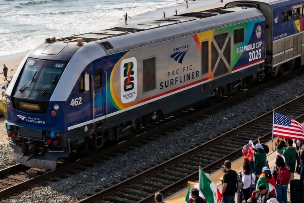 Mundial 2026: Amtrak suma trenes y exige reserva obligatoria en el Pacific Surfliner de Los Ángeles imagen-94