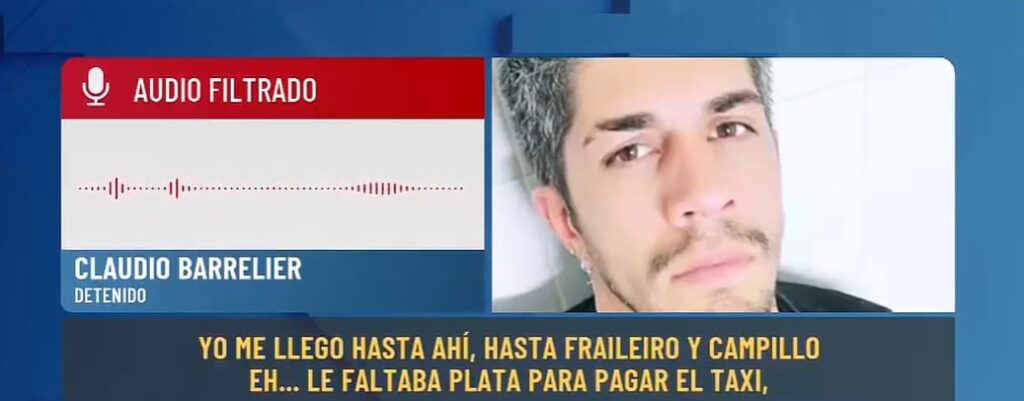 El audio que Barrelier le envió al padre de Agostina tras su desaparición: “No tengo nada que ver” imagen-90