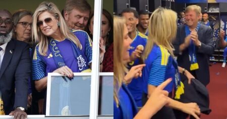 Video: Máxima Zorreguieta bailó con el plantel de Curazao tras el empate ante Ecuador imagen-16