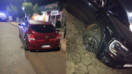 Conductor alcoholizado chocó una camioneta contra un auto estacionado en Eldorado imagen-6