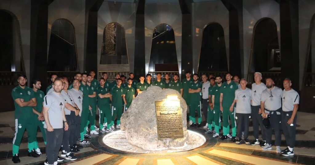 ¿Para qué llevaron a un museo a la selección de Argelia? imagen-4