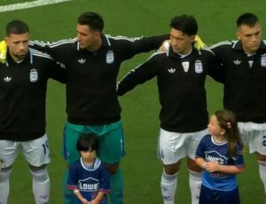 El sonidista del amistoso de la selección reprodujo una icónica canción de cumbia en lugar del himno argentino imagen-2