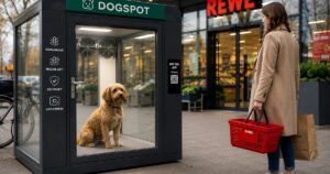 La idea que facilita las compras a quienes tienen perro: crean refugios inteligentes en la puerta de los supermercados imagen-4