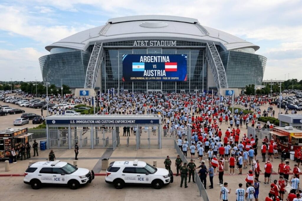 Noticias del ICE en Dallas: confirman operativos oficiales en Texas por el partido de Argentina en el Mundial 2026 Noticias del ICE en Dallas: confirman operativos oficiales en Texas por el partido de Argentina en el Mundial 2026 imagen-101