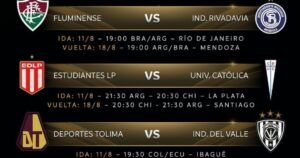 Oficial: confirmados los días y los horarios para los octavos de la Libertadores imagen-2