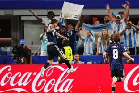 Argentina venció a Jordania, ganó con otro gol de Lionel Messi, cuidó figuras y mejora en el Mundial imagen-6