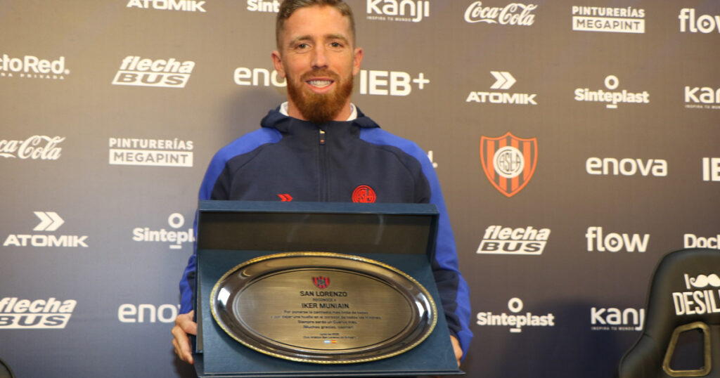 Iker Muniain pica en punta para suplir a Gustavo Álvarez como DT en San Lorenzo imagen-37