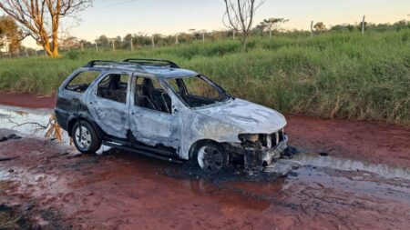 Un auto se incendió en la vía pública, su conductor resultó ileso imagen-121