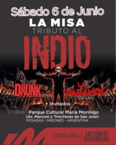 Misa de sábado: el pueblo ricotero se reúne en el Parque «María Morínigo» para despedir al Indio imagen-1