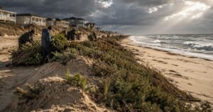 Los geólogos no dan crédito: en Alabama, los árboles de Navidad desechados se convierten en una barrera natural, ya que durante casi cuatro décadas, equipos de trabajadores han reutilizado miles de pinos en las playas de Gulf Shores para atrapar la arena Los geólogos no dan crédito: en Alabama, los árboles de Navidad desechados se convierten en una barrera natural, ya que durante casi cuatro décadas, equipos de trabajadores han reutilizado miles de pinos en las playas de Gulf Shores para atrapar la arena imagen-4
