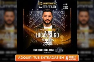 Ticket Misiones | Lucas Sugo llega a UMMA y son las últimas horas para comprar entradas al valor actual: Mañana se activa el Lote 2 y aumentan Ticket Misiones | Lucas Sugo llega a UMMA y son las últimas horas para comprar entradas al valor actual: Mañana se activa el Lote 2 y aumentan imagen-7