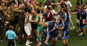Un entredicho entre los técnicos de Qatar y Canadá derivó en una batalla campal: Qué pasó imagen-2