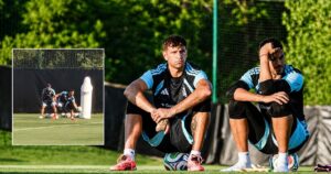El peculiar entrenamiento de Dibu Martínez: ¡con una sola mano y sin guantes! imagen-4