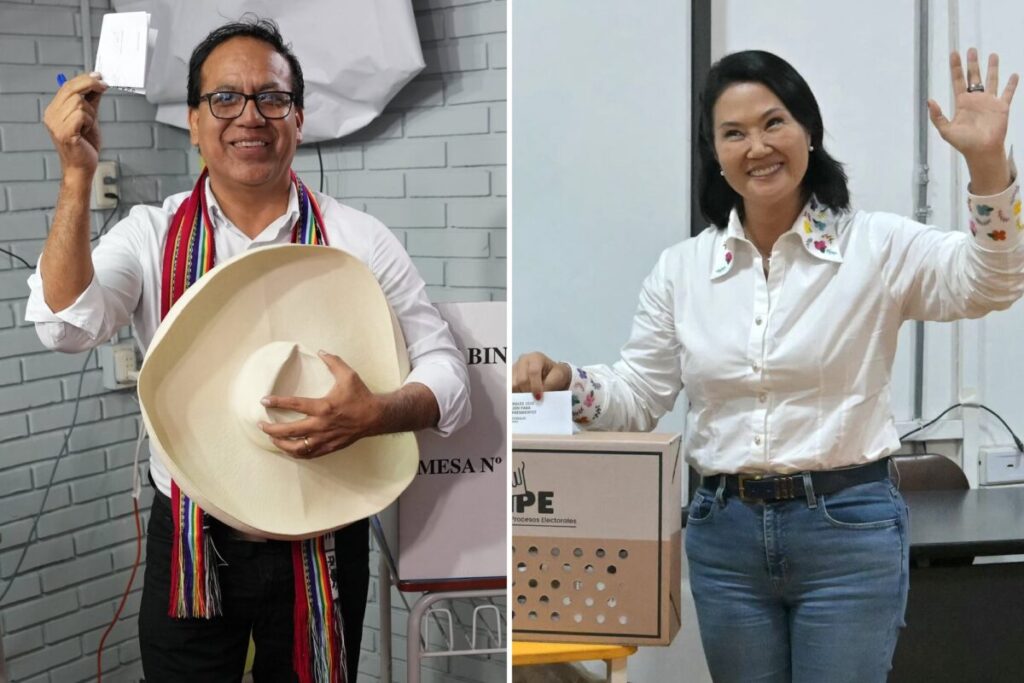 Elecciones en Perú, en vivo: Keiko Fujimori vs. Roberto Sánchez, se define el futuro presidente en el balotaje imagen-96