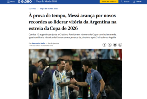 Mundial 2026: los medios internacionales se hacen eco de la actuación de Messi ante Argelia imagen-4