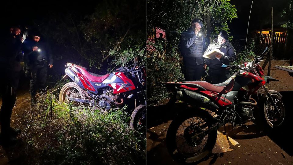 Recuperaron una motocicleta robada tras un rápido operativo policial en Eldorado imagen-76