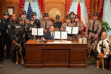 La ley SB 156 firmada por DeSantis en Florida que busca proteger a los policías contra agresiones imagen-9