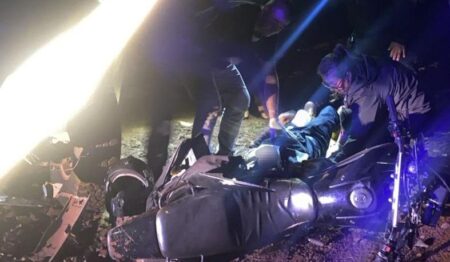 Violento choque en Eldorado: dos motociclistas sufrieron fracturas y permanecen internados Violento choque en Eldorado: dos motociclistas sufrieron fracturas y permanecen internados imagen-6