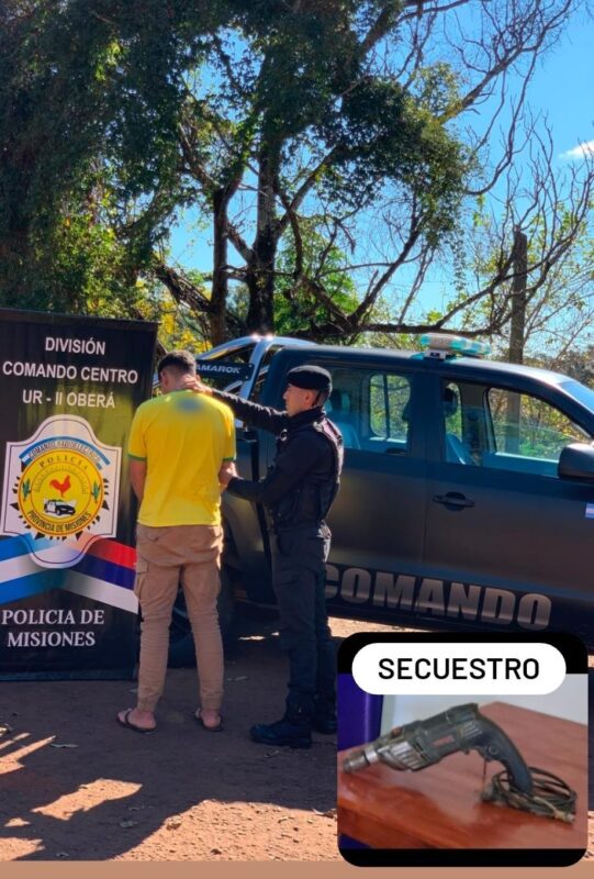 Cámaras de seguridad lo captaron robando y en un rápido accionar policial fue detenido Cámaras de seguridad lo captaron robando y en un rápido accionar policial fue detenido imagen-5