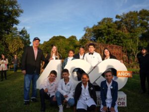 «Creo que estas piedras guardan todo el espíritu del ser misionero», dijo Passalacqua en el acto por los 400 años de la fundación de Santa María la Mayor imagen-1