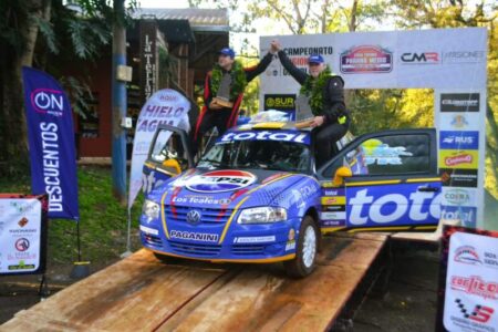 Automovilismo: la dupla Gabriel Vidal Rodríguez-Aitor Zugasti ganó el Rally Paraná Medio imagen-6