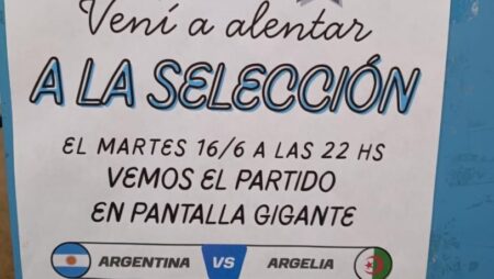 La Biblioteca Popular de Posadas proyectará los partidos de Argentina en pantalla gigante y de forma gratuita imagen-6