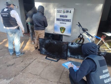 La Policía desmanteló un centro de acopio y reventa de objetos robados en Garupá imagen-9