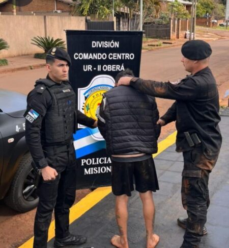 Detuvieron en Oberá a un exconvicto con libertad condicional y numerosos antecedentes imagen-69
