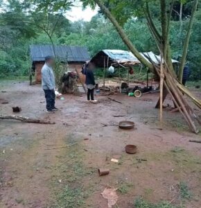 Un hombre resultó con quemaduras tras caer en una fogata en la Aldea Miri Marangatu de Iguazú. imagen-3
