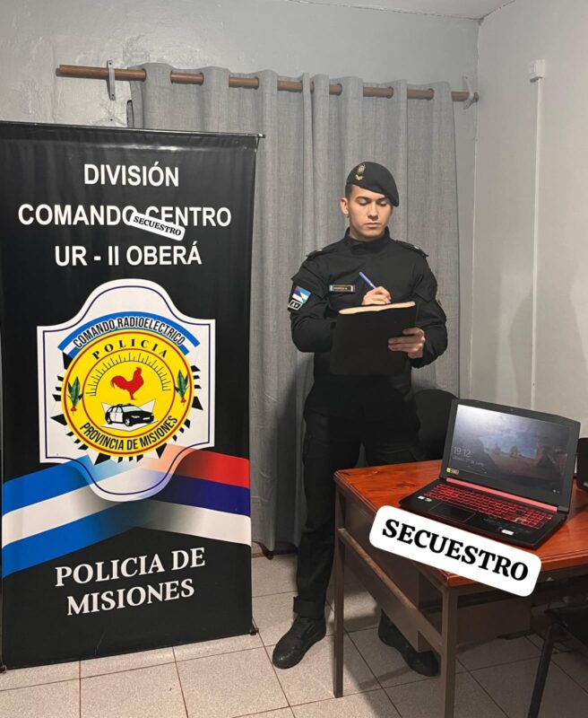 La Policía recuperó una notebook robada: el ladrón fue detenido ayer por otro delito imagen-69