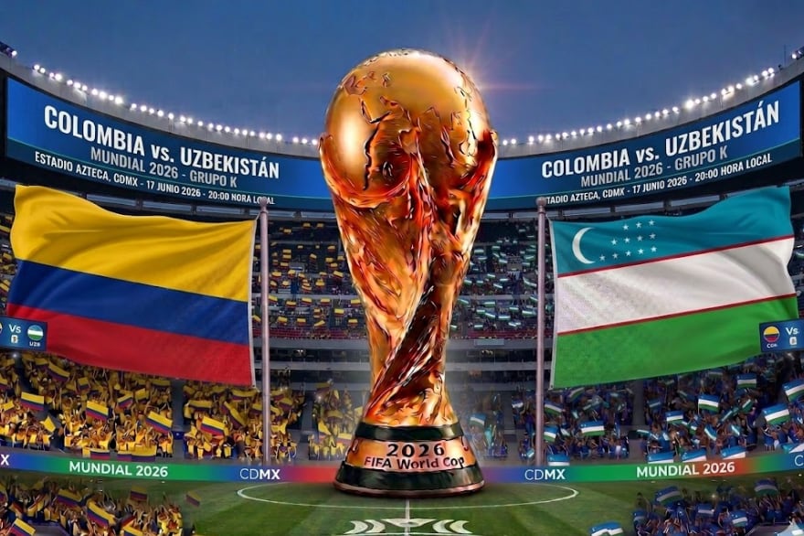 A qué hora de EE.UU. juega Colombia vs. Uzbekistán, hoy: transmisión en vivo del Mundial 2026 A qué hora de EE.UU. juega Colombia vs. Uzbekistán, hoy: transmisión en vivo del Mundial 2026 imagen-4