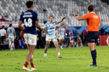 Los Pumas 7s perdieron contra Francia en el Seven de Burdeos imagen-7