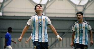 El doblete del 9 juvenil de River en el triunfo de la Selección Sub 16 ante Francia imagen-2